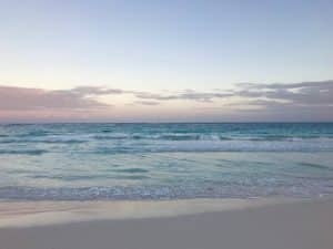 Praia em Tulum, México