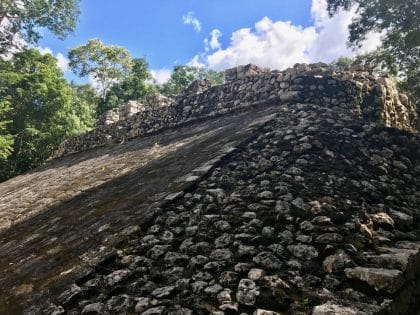 Cobá, pirâmide Nohoch Mul, México