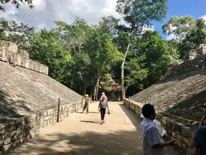 Cobá, pirâmide Nohoch Mul, México