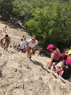 Cobá, pirâmide Nohoch Mul, México