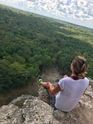 Cobá, pirâmide Nohoch Mul, México