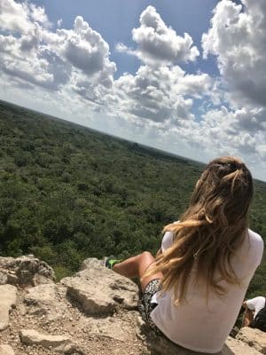 Cobá, pirâmide Nohoch Mul, México