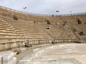 Caesarea, a cidade de Herodes em Tel-Aviv, Israel