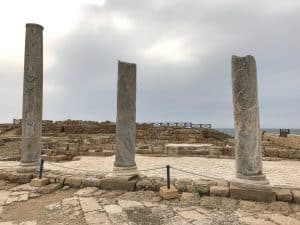 Caesarea, a cidade de Herodes em Tel-Aviv, Israel