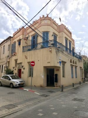 Neve Tzedek, bairro elegante de Tel-Aviv, Israel