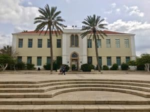 Neve Tzedek, bairro elegante de Tel-Aviv, Israel