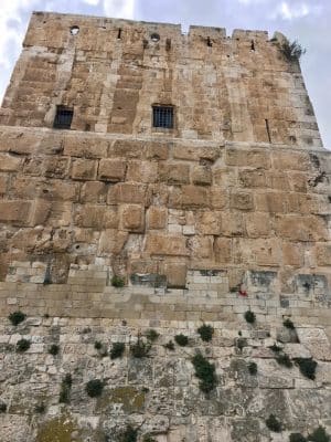 A Torre de Davi, em Jerusalém