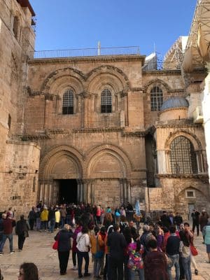 Christian Quarter, a via sagrada em Jerusalém.