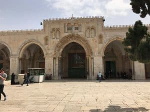 A Cúpula da Rocha, em Jerusalém