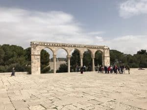 A Cúpula da Rocha, em Jerusalém