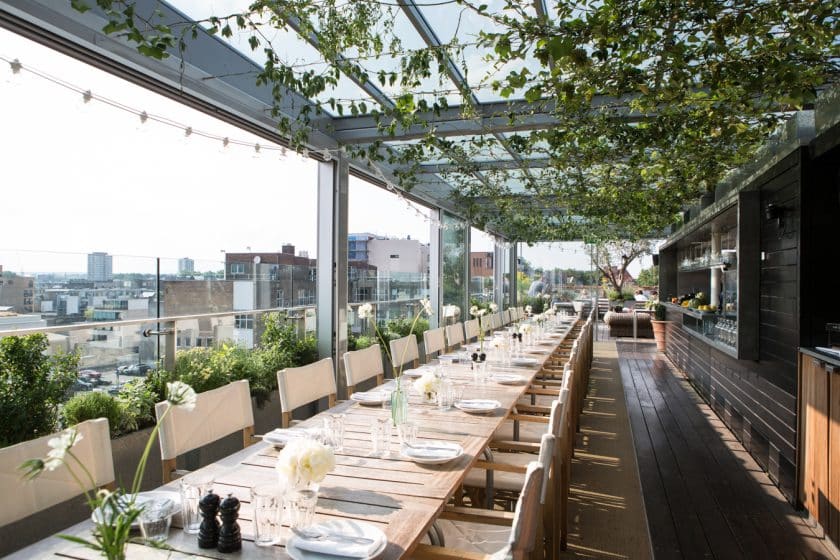 Bares e Baladas em Londres - The Boundary Rooftop