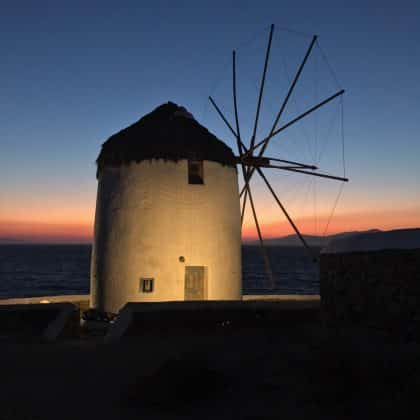 Mykonos em Julho