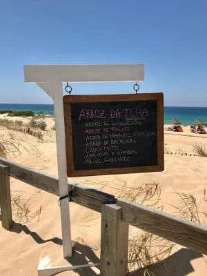 Restaurante Ilha do Arroz - Praia da Comporta, Portugal