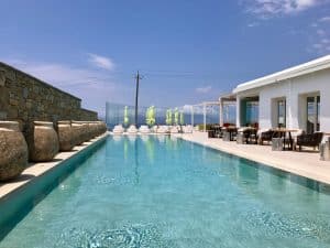 Mykonos em Julho - Myconian Naia Hotel