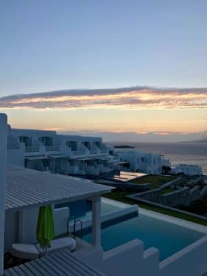 Mykonos em Julho - Myconian Naia Hotel