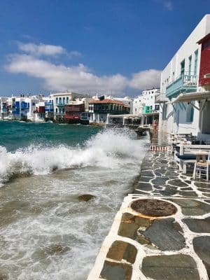 Mykonos em Julho - Little Venice