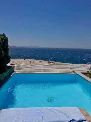 Mykonos em Julho - Cavo Tagoo Hotel