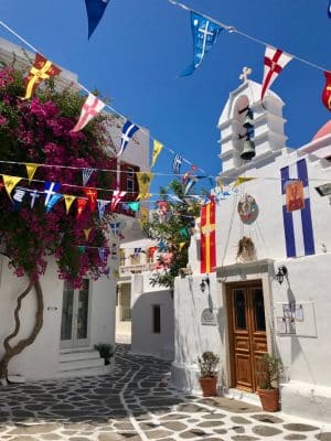 Mykonos em Julho - Little Venice