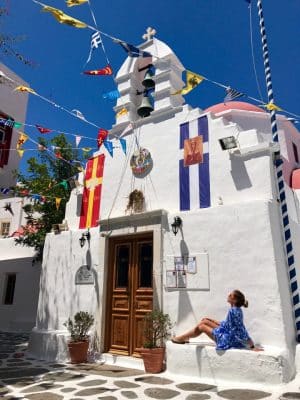 Mykonos em Julho - Little Venice