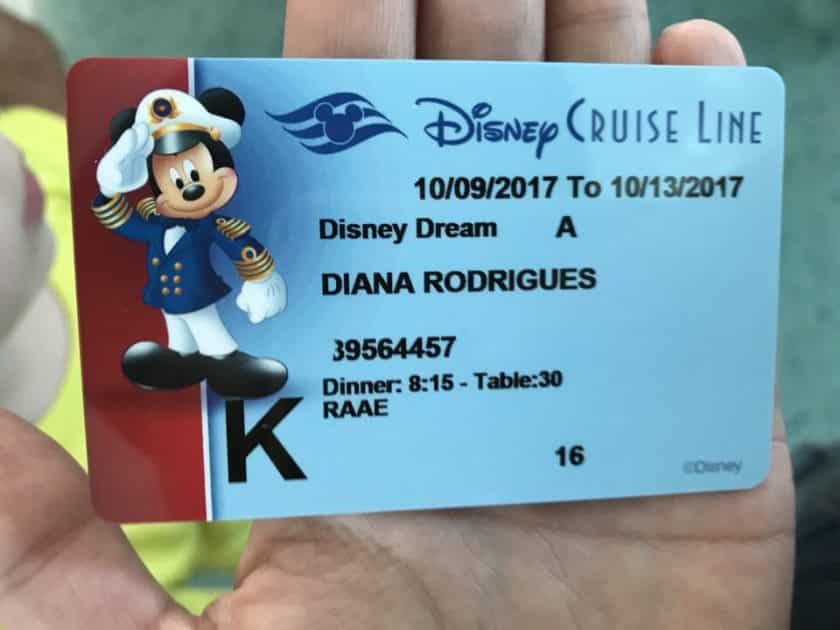 Disney Dream - Key to the World Card